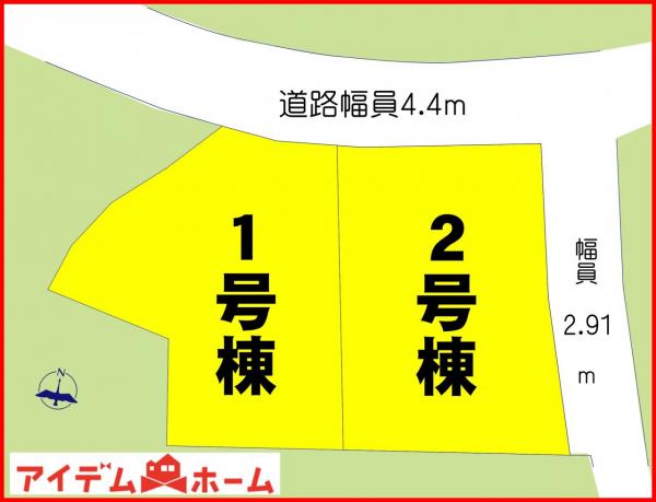 新築一戸建て 一宮市祐久字土井黒157-2 名鉄尾西線萩原駅 2,290万円