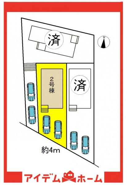 新築一戸建て 名古屋市緑区鳴海町字姥子山 名鉄名古屋本線有松駅 4,580万円