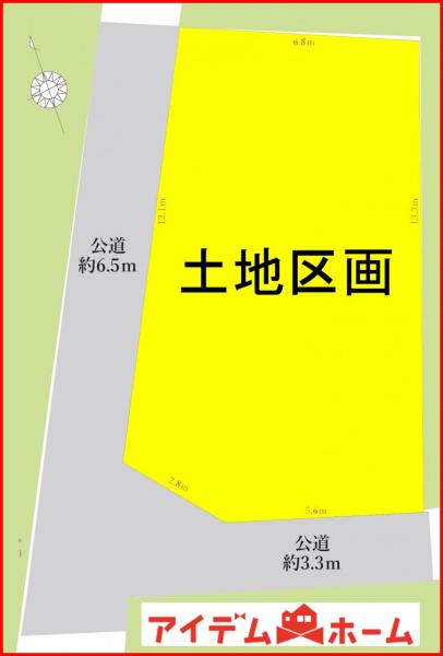 土地 名古屋市西区こも原町90 JR東海道本線（熱海〜米原）枇杷島駅 1,990万円