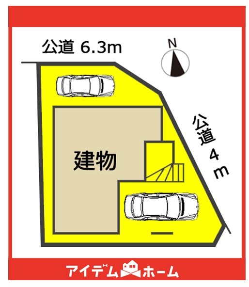 新築一戸建て 名古屋市昭和区長戸町６丁目1番22 名古屋市鶴舞線川名駅 5,499万円