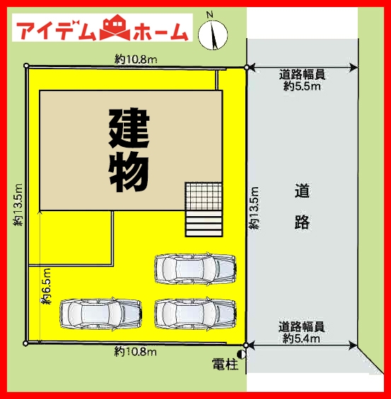 新築一戸建て 羽島市江吉良町字東川原1081-2 名鉄竹鼻・羽島線江吉良駅 2,190万円