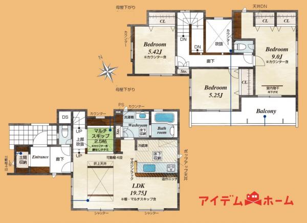 新築一戸建て 浜松市中央区有玉西町 遠州鉄道遠州上島駅 3,299万円
