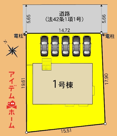 新築一戸建て 浜松市中央区河輪町 JR東海道本線（熱海〜米原）浜松駅 2,590万円