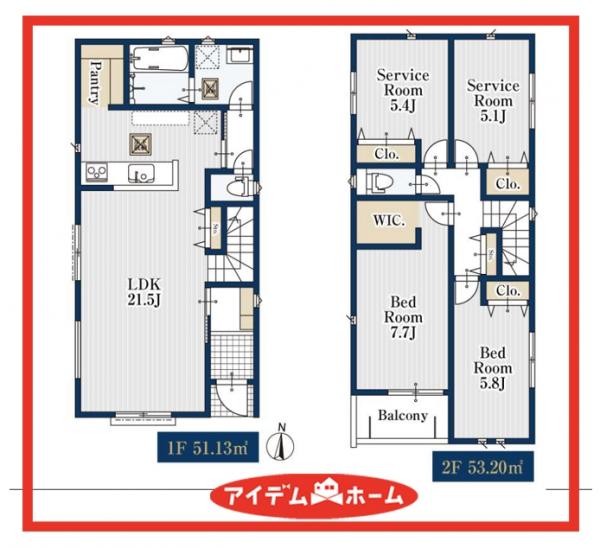 新築一戸建て 名古屋市西区玉池町239 東海交通事業城北線小田井駅 4,480万円