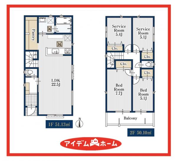 新築一戸建て 名古屋市西区玉池町239 東海交通事業城北線小田井駅 4,480万円