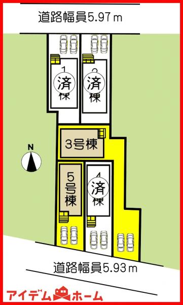新築一戸建て 名古屋市西区比良１丁目344番 東海交通事業城北線比良駅 2,990万円