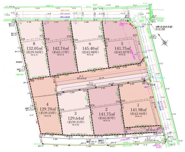 土地 豊田市桝塚西町南山 愛知環状鉄道北野桝塚駅 1,950万円