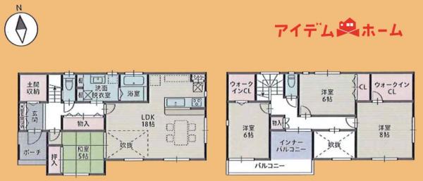新築一戸建て 豊橋市上野町字新上野 豊橋鉄道渥美線高師駅 3,880万円