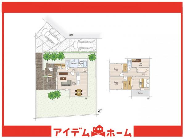 新築一戸建て 名古屋市緑区諸の木２丁目2118番9 名古屋市桜通線徳重駅 4,590万円