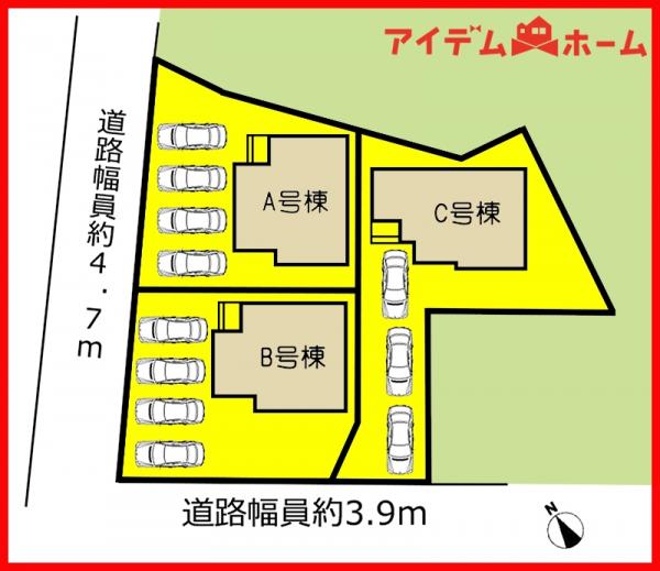 新築一戸建て 一宮市萩原町高松字東郷裏14-1 名鉄尾西線萩原駅 2,390万円