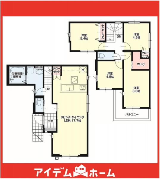 新築一戸建て 名古屋市名東区平和が丘２丁目51番 名古屋市東山線一社駅 5,999万円