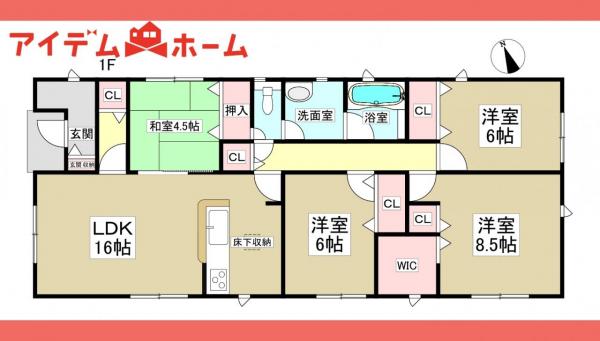 新築一戸建て 犬山市上坂町１丁目41番 名鉄犬山線犬山口駅 3,090万円