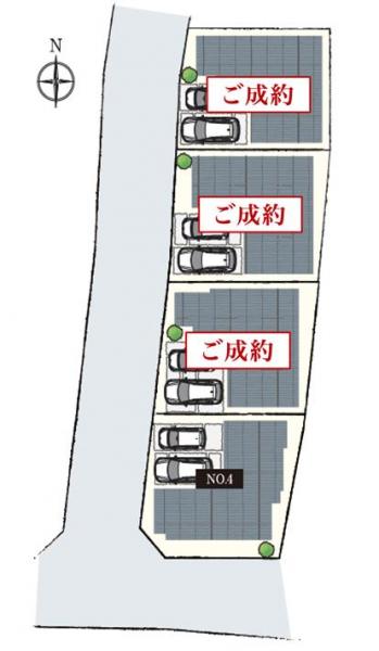新築一戸建て 名古屋市北区如意４丁目119番 東海交通事業城北線味美駅 3,998万円