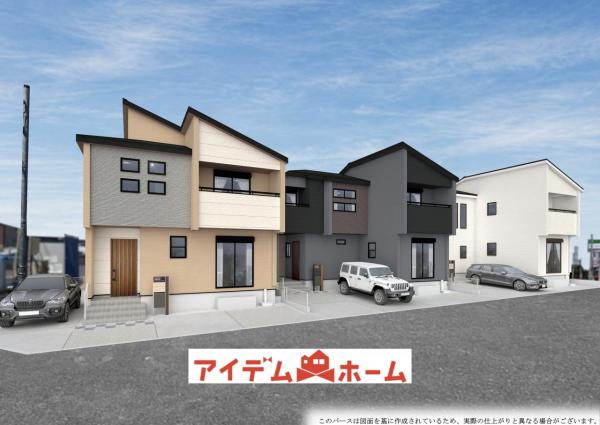 新築一戸建て 名古屋市南区砂口町1 名鉄名古屋本線本星崎駅 4,580万円