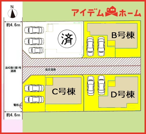 新築一戸建て 北名古屋市熊之庄十二社99番 名鉄犬山線大山寺駅 2,990万円
