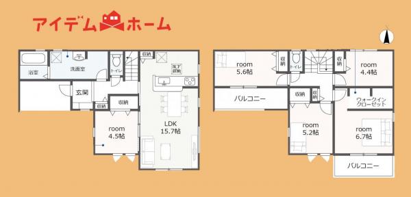 新築一戸建て 湖西市新居町新居 JR東海道本線(熱海〜米原)新居町駅 2,680万円