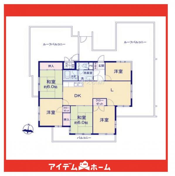 中古マンション 名古屋市名東区平和が丘２丁目116 名古屋市東山線一社駅 1,280万円