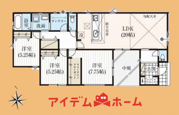 新築一戸建て 浜松市中央区笠井町 遠州鉄道遠州西ヶ崎駅 3,580万円