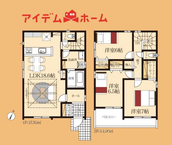 新築一戸建て 豊橋市曙町字南松原 豊橋鉄道渥美線南栄駅 2,880万円
