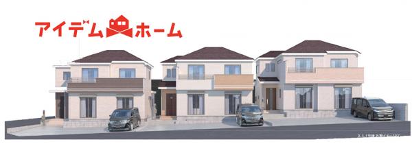 新築一戸建て 知多市新知字南新生55-1 名鉄常滑線長浦駅 3,590万円