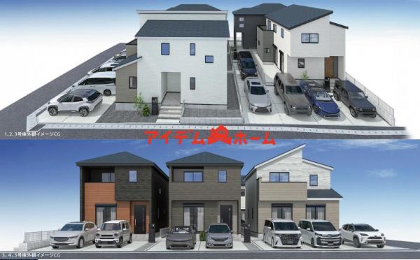 新築一戸建て 北名古屋市六ツ師南屋敷727 名鉄犬山線徳重・名古屋芸大駅 3,890万円
