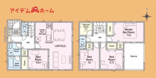新築一戸建て 浜松市浜名区八幡 遠州鉄道美薗中央公園駅 2,890万円