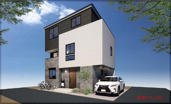 新築戸建 中野区東中野2丁目 都営大江戸線東中野駅 1億1,980万円