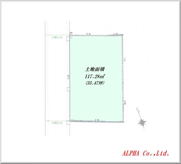 土地 港区東麻布２丁目 都営大江戸線赤羽橋駅 5億8,000万円