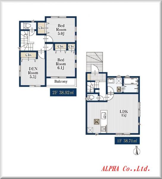 新築戸建 中野区白鷺１丁目 西武新宿線鷺ノ宮駅 6,980万円
