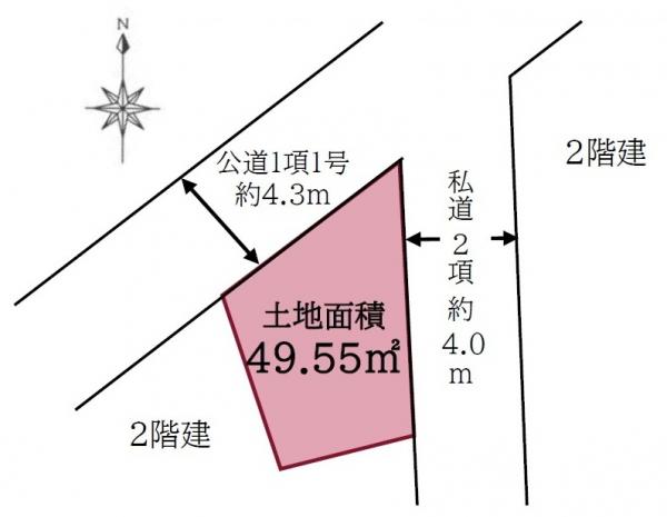 土地 豊島区池袋本町３丁目 東武東上線北池袋駅 5,747万円