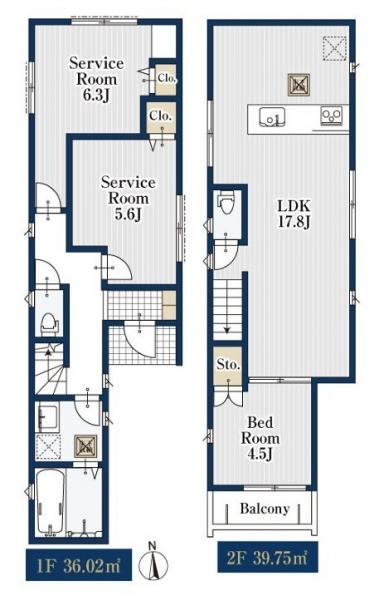 新築戸建 練馬区羽沢２丁目 有楽町線小竹向原駅 7,780万円