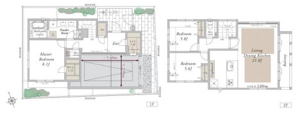 新築戸建 杉並区久我山４丁目 京王井の頭線久我山駅 1億5,500万円