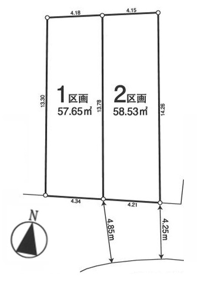 新築戸建 北区西が丘2丁目 JR京浜東北線東十条駅 6,280万円