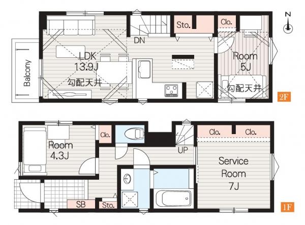 新築戸建 板橋区常盤台１丁目 東武東上線ときわ台駅 7,490万円～7,590万円