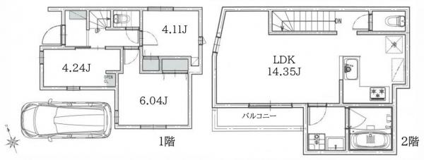 新築戸建 練馬区北町５丁目 東武東上線東武練馬駅 6,580万円
