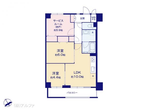 中古マンション 東京都世田谷区南烏山６丁目4-14 京王線千歳烏山駅 6,980万円