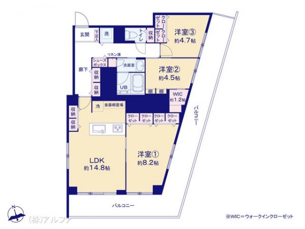 中古マンション 東京都世田谷区野沢３丁目4-18 東急東横線学芸大学駅 8,799万円