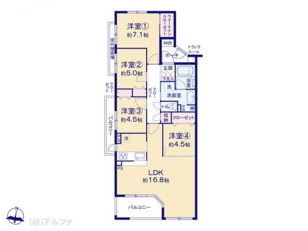 中古マンション 東京都杉並区今川１丁目7-12 JR中央線荻窪駅 7,399万円