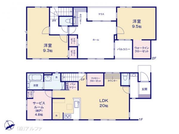新築戸建 東京都練馬区関町南１丁目14-73 西武新宿線上石神井駅 1億1,480万円