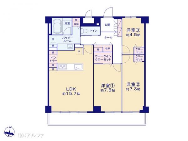 中古マンション 東京都杉並区永福４丁目21-14 京王井の頭線西永福駅 6,998万円