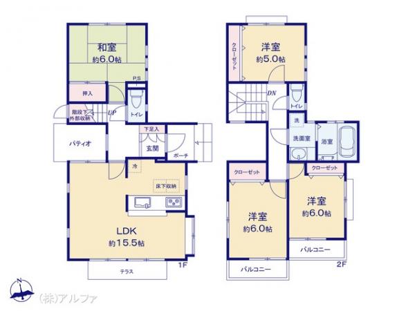 中古戸建 東京都杉並区桃井１丁目15-25 JR中央線荻窪駅 7,499万円