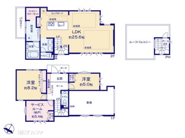 新築戸建 東京都杉並区和泉３丁目38 京王井の頭線永福町駅 1億5,690万円