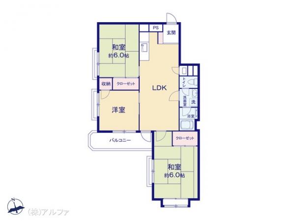 中古マンション 東京都杉並区高井戸西１丁目36-2 京王井の頭線富士見ヶ丘駅 5,999万円
