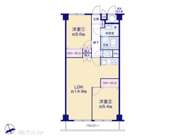 中古マンション 東京都練馬区早宮１丁目52-13 副都心線平和台駅 4,180万円