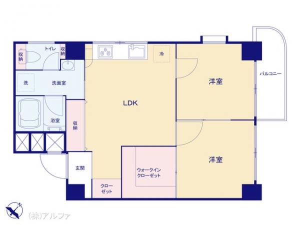 中古マンション 東京都世田谷区上馬４丁目2-9 東急田園都市線駒沢大学駅 5,699万円