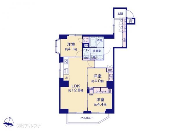 中古マンション 東京都世田谷区北烏山９丁目2-9 京王線千歳烏山駅 6,299万円