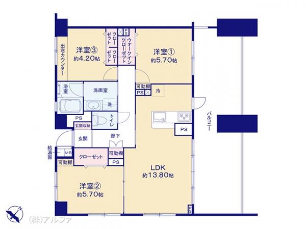 中古マンション 東京都杉並区今川３丁目1-22 JR中央線荻窪駅 8,499万円
