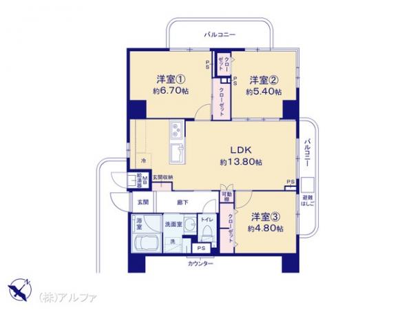 中古マンション 東京都杉並区西荻北５丁目25-16 JR中央・総武線西荻窪駅 8,499万円
