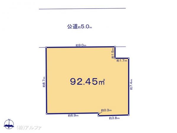 土地 東京都杉並区清水３丁目4 JR中央線荻窪駅 9,480万円