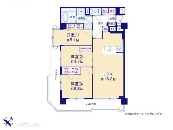 中古マンション 東京都中野区新井４丁目16-2 西武新宿線新井薬師前駅 6,790万円